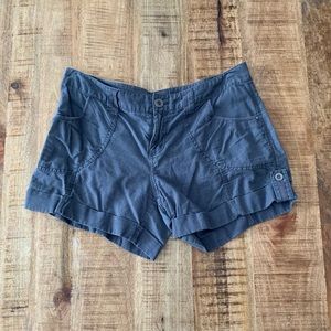 ✂️(3 for $25) Apt. 9 Gray Linen Blend Shorts Sz 12